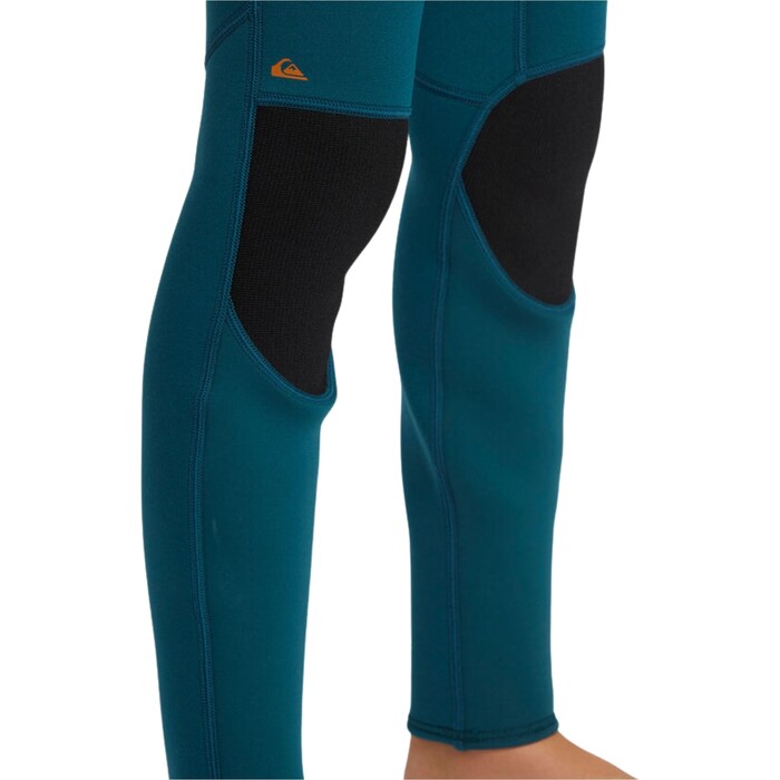 2024 Quiksilver Junior Prologue 5/4/3mm Back Zip Wetsuit EQBW103118 - Midnight Turquoise